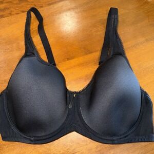 Wacoal Womens Basic Beauty Contour T-Shirt Bra, Black, 38C 853192
